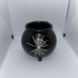 Halloween Spider-Web Cauldron Coffee Cup