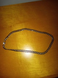 Men's stainless steel necklace