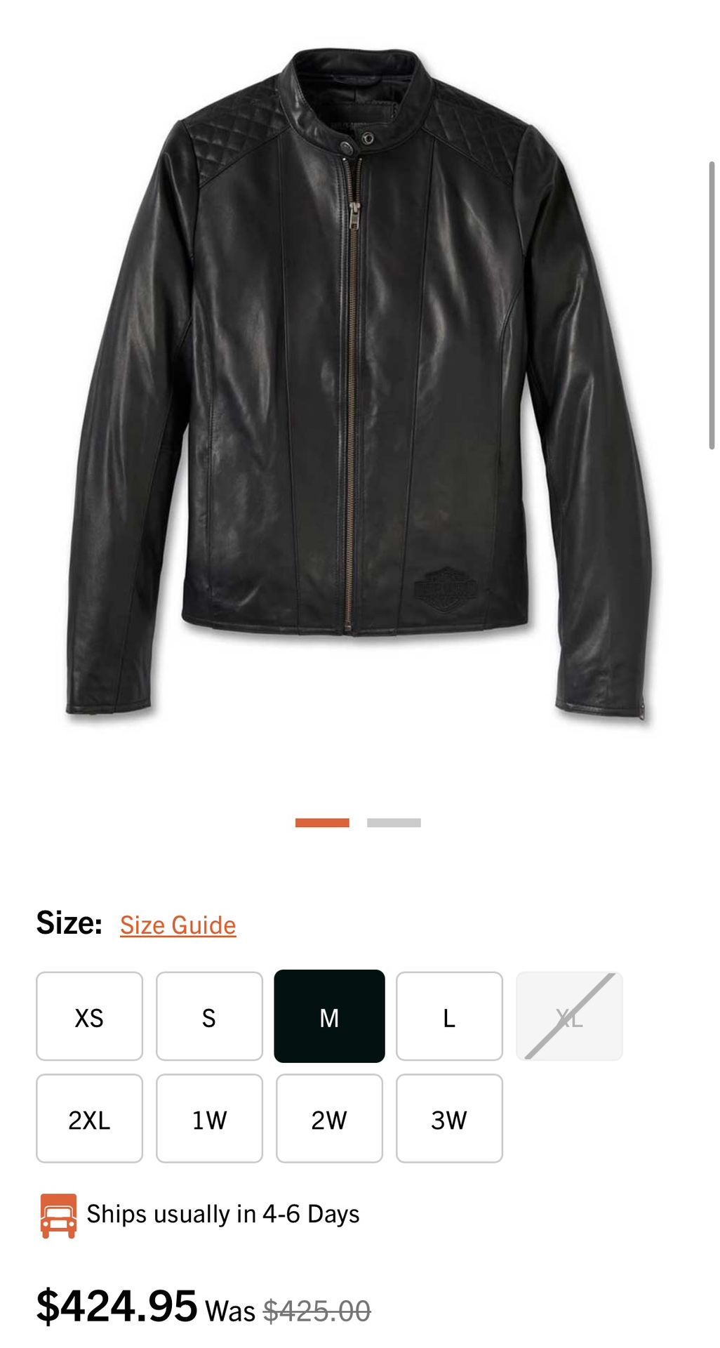 Harley-Davidson Women's Scene Supreme Leather Jacket