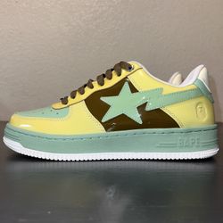 BAPE Bapesta #2 Low ‘Brown Beige’ Size 8.5