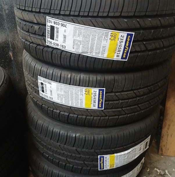 4 New Tires  235/45/18 Good Year Tires