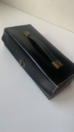 Vintage Leather Cassette, Case with music