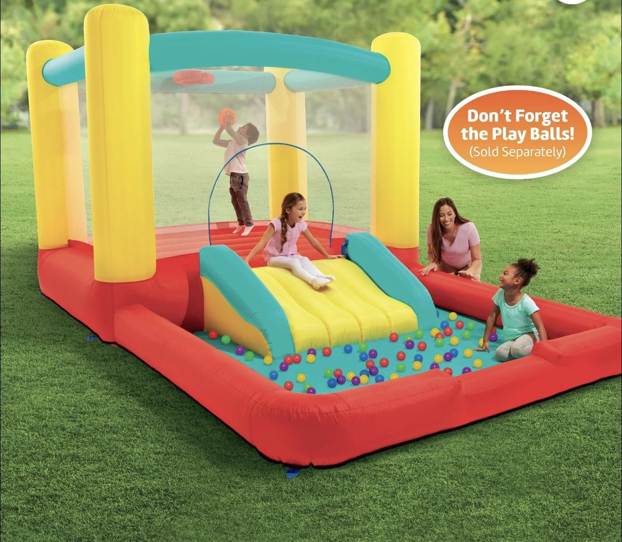 PLAY DAY INFLATABLE BOUNCE HOUSE