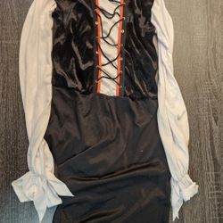 Adult Small/Medium Pirate Gasparilla Buccaneer Ladies Womens Halloween Costume Vampire