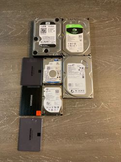 Hard drives {read details}