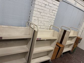 Brodart Library Book Carts – Book Inventory Sales 3 Avail