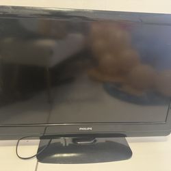 32-inch Philips TV with a stand