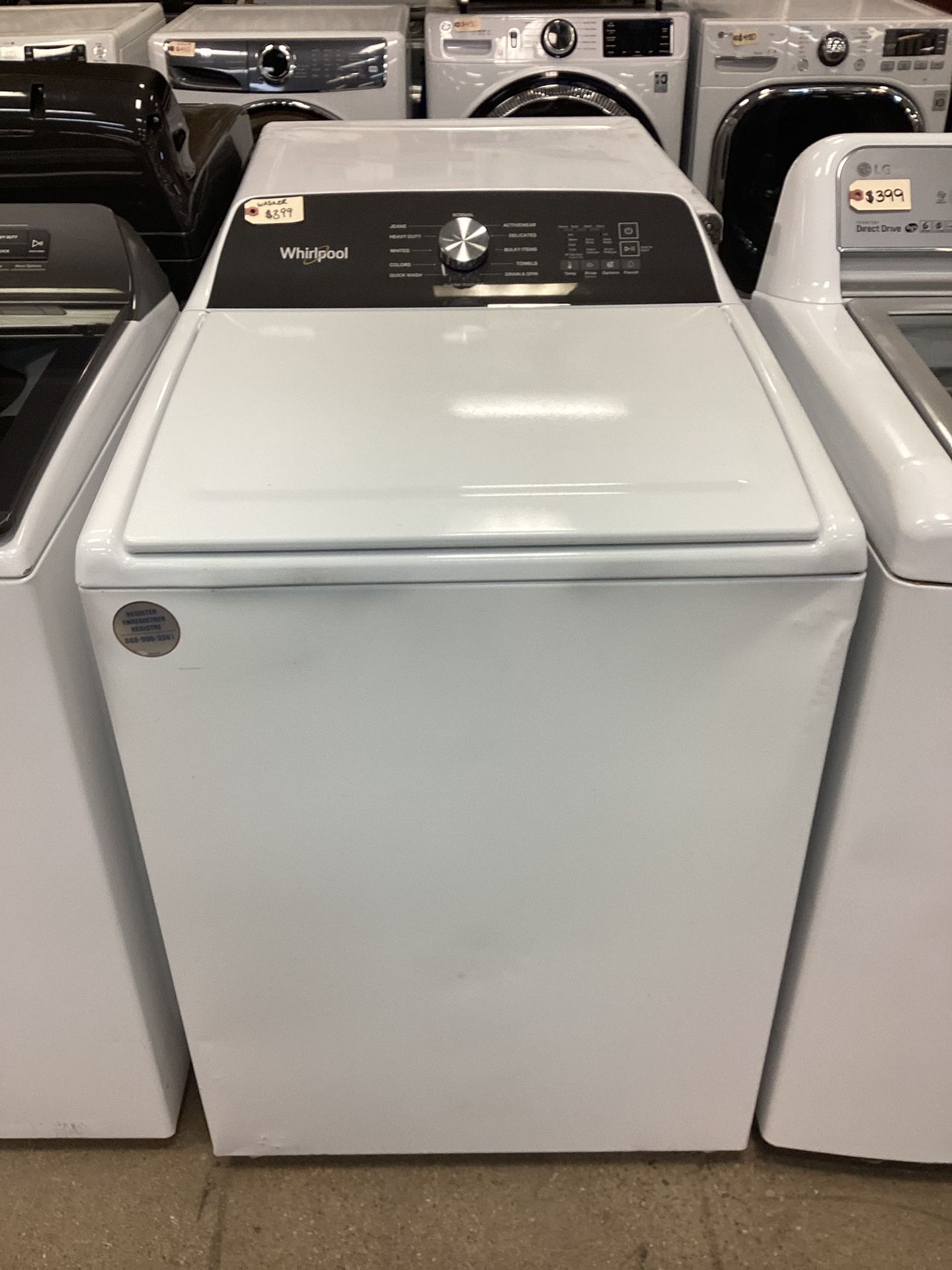 Whirlpool Top Load Washer