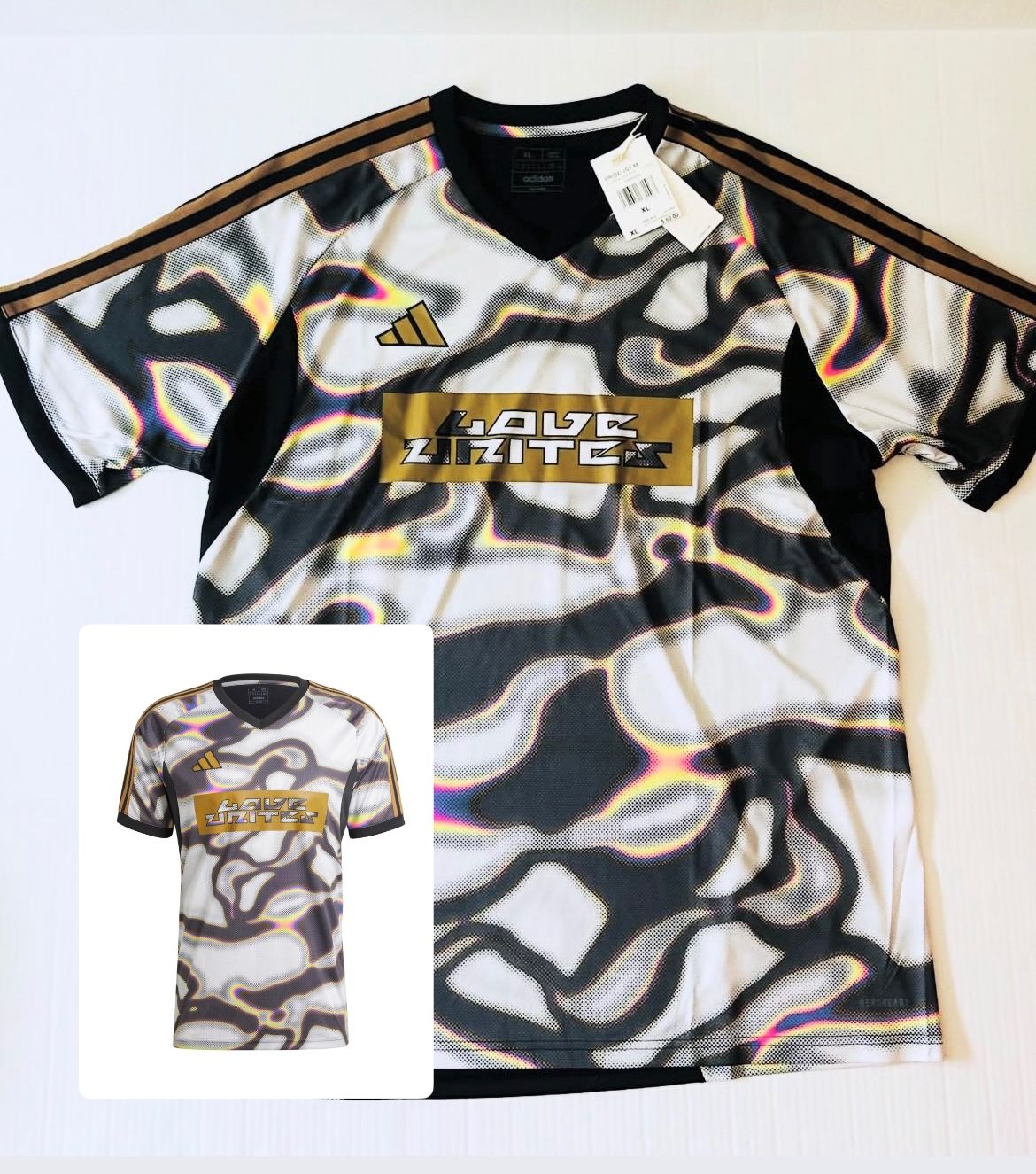 Adidas Pabllo Vittar Tiro Pride Jersey Men’s Size XL