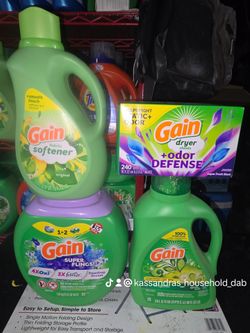 GAIN DETERGENT BUNDLE $40 FOR ALL