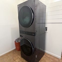 LG WashTower Stacked Washer and Dryer