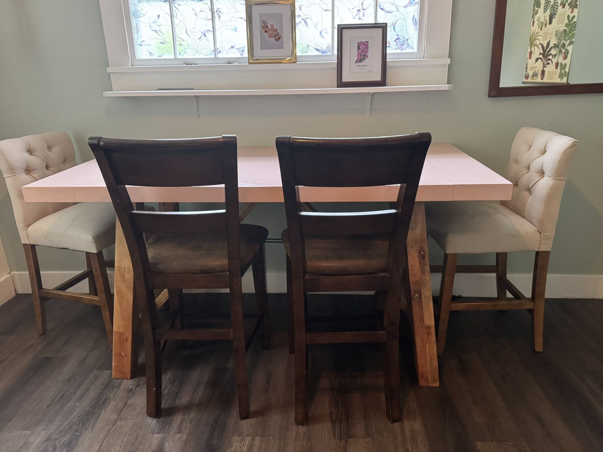 Dining Set With Six Chairs