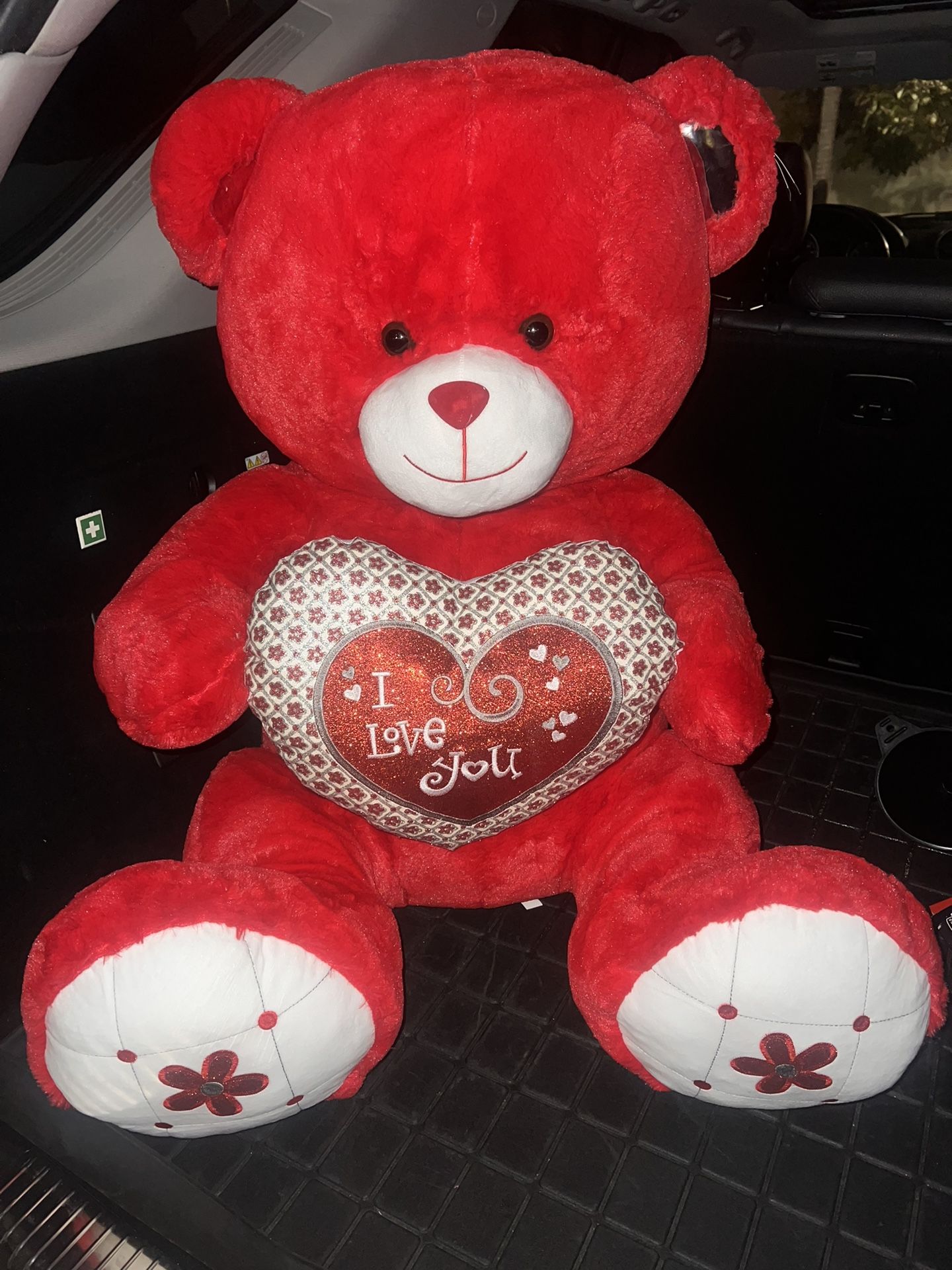 Giant Red Teddy Bear