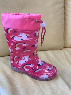 Botas de lluvia para niña