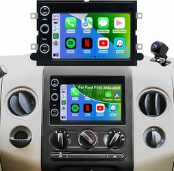 7" Car Stereo for Ford F150 F250 F350 Mustang Wireless CarPlay GPS