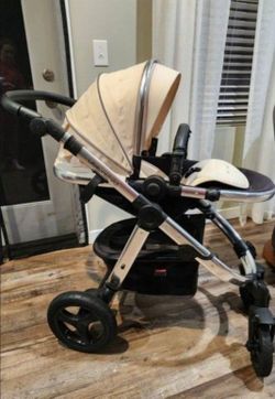 Stroller, Basinet, Carseat, Adapters, Great, Likenew Condition 
