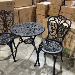 Cast Aluminum Bistro Set