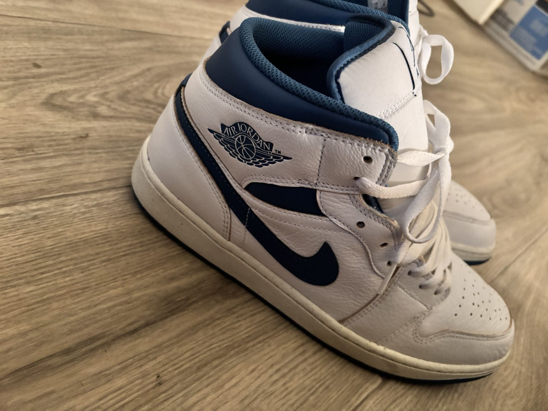 Retro 1s / Industrial blue Size 10.5