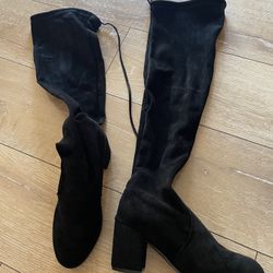 New Black Boots Size 9