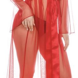 Transparent robe 👘