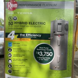 NEW Rheem 50 Gal. Hybrid Water Heater