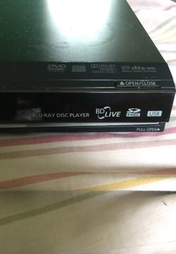 Panasonic blu Ray DVD player