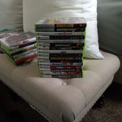16 XbOX 360 GAMES
