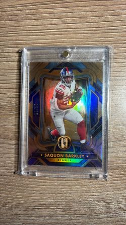 Saquon barkley /75 2023 panini gold standard football