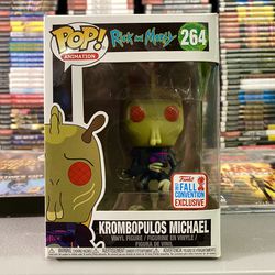Funko Pop! Vinyl: Rick and Morty - Krombopulos Michael - New York Comic Con    *TRADE IN YOUR OLD GAMES/TCG/COMICS/PHONES/VHS FOR CSH OR CREDIT HERE*