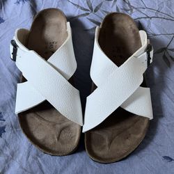 Birkenstock White Sandals