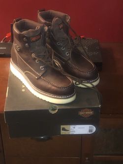 New Harley Davidson motorcycle boots