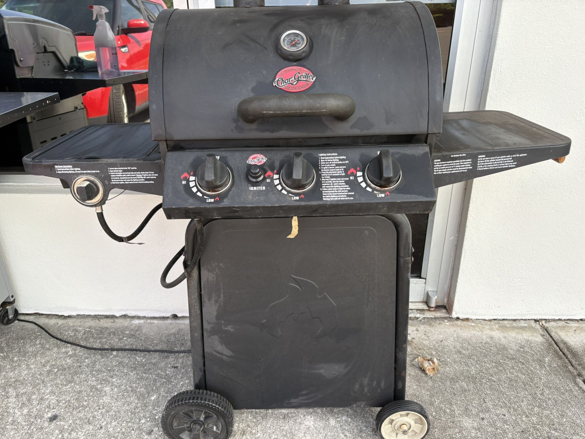 Char-Griller Legacy Grill Smoker