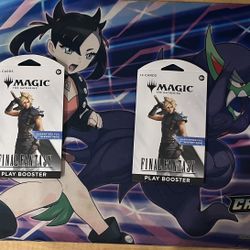 Magic The Gathering Final Fantasy Play Booster Packs