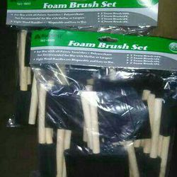 24 Ct. Foam Brush Set! $3.00 a pk. Brand New! 