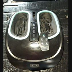 InvoSpa Shiatsu Foot Massager Machine W/Heat - Electric Deep Kneading Heated Foot Massage - 
