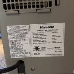 Hisense Portable AC