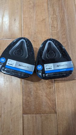 Two Resmed Airtouch F20 Medium Cushion