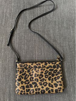 Coach handbag leopard print