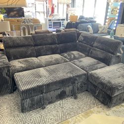 MELODY LED SECTIONAL SLEEPER ON SALE! 