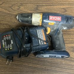 Herramienta Ryobi Drill Y Charger Power Tool