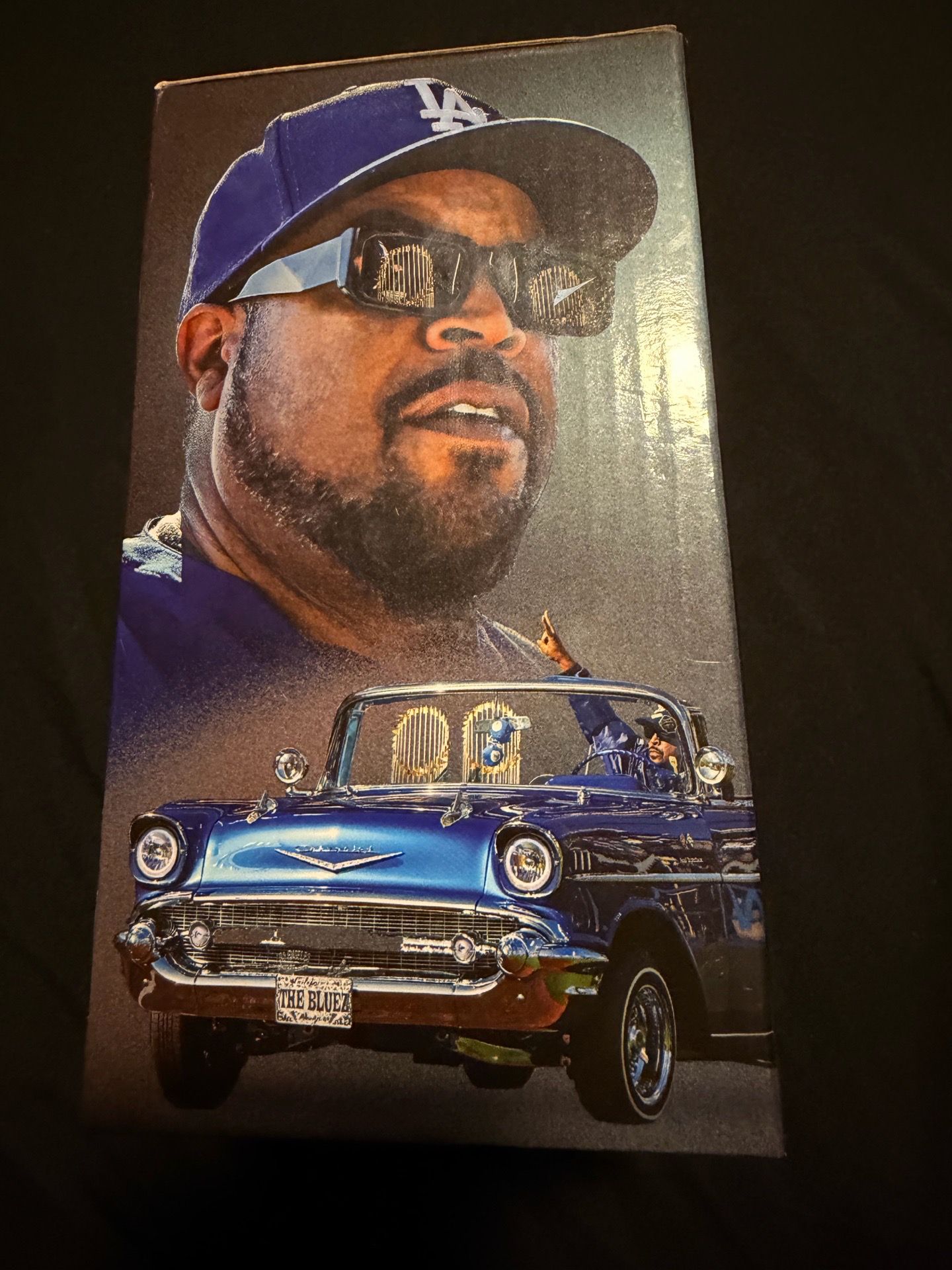 Ice cube dodger bobble head