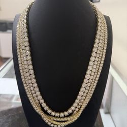 Vvs Moissanite Tennis Chains