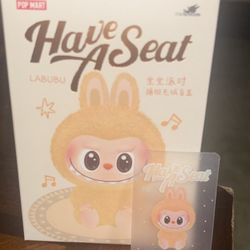 Have A Seat Labubu (BAG SEALED) - Baba