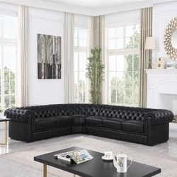 GENUINE LEATHER 2PC  SECTIONALS 