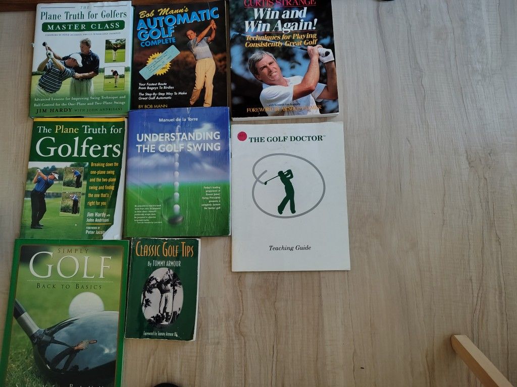 Golf Training Books & Tapes