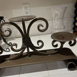 Various Candle Holder Decor 