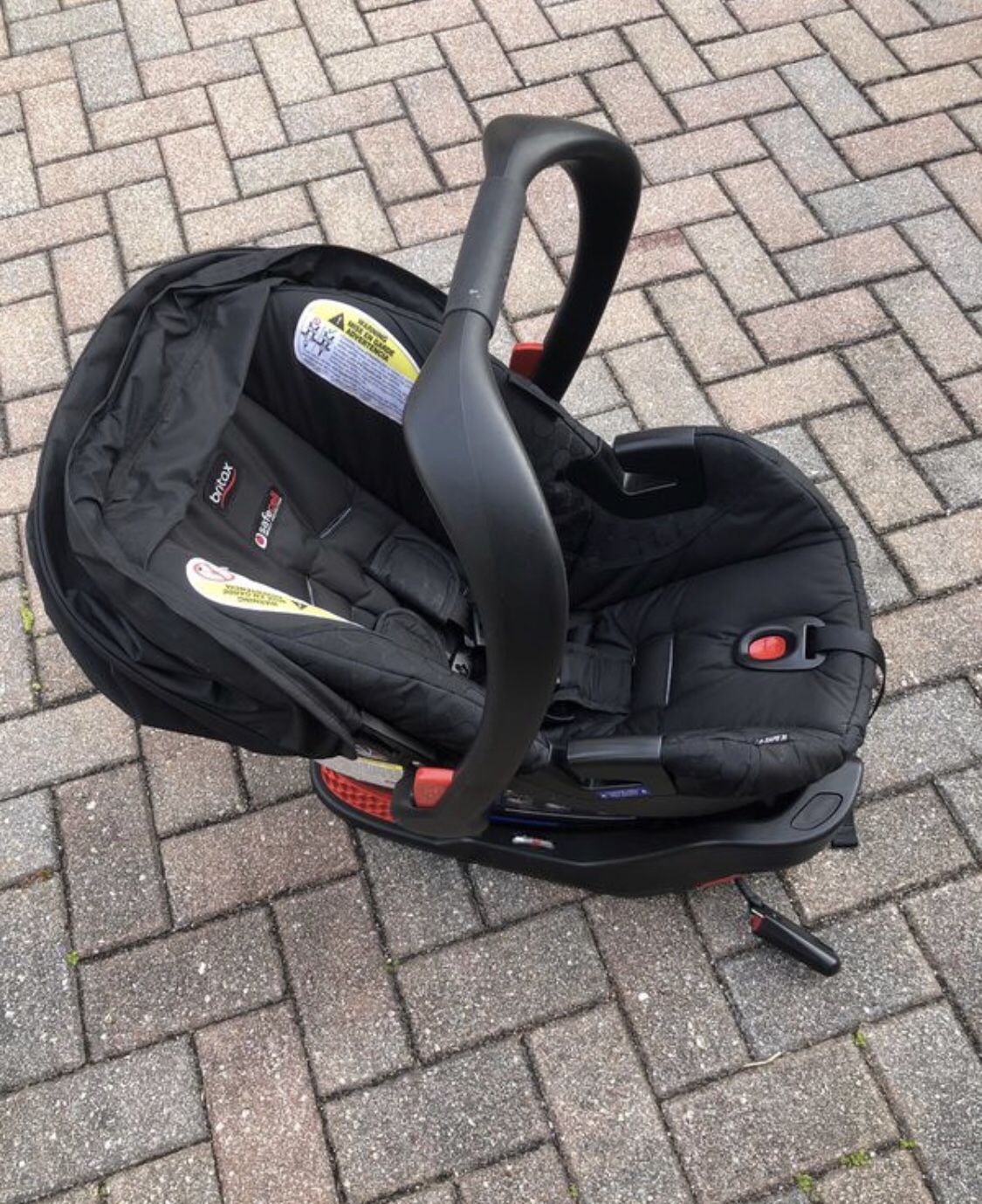 Britax car seat with two bases
