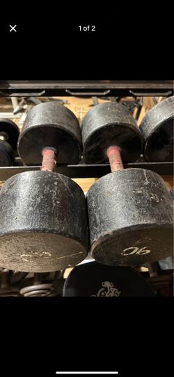 90lb Dumbbells 