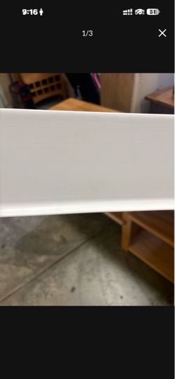 NEW white vinyl wall base