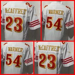 Brand New Stitched  49ers rivalries jersey’s #23#54#49 $ 50 each 